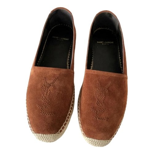Pre-owned Saint Laurent Leather Espadrilles In Other