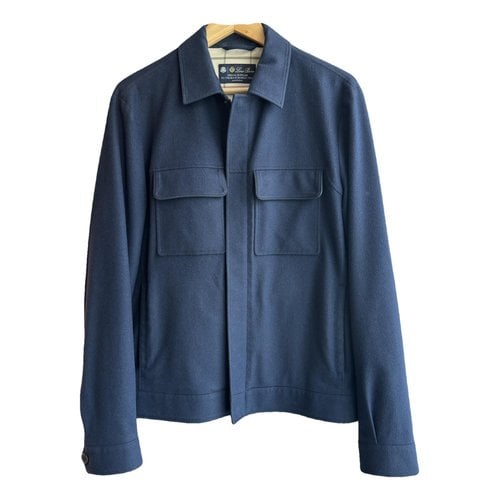 Pre-owned Loro Piana Cashmere Jacket In Blue