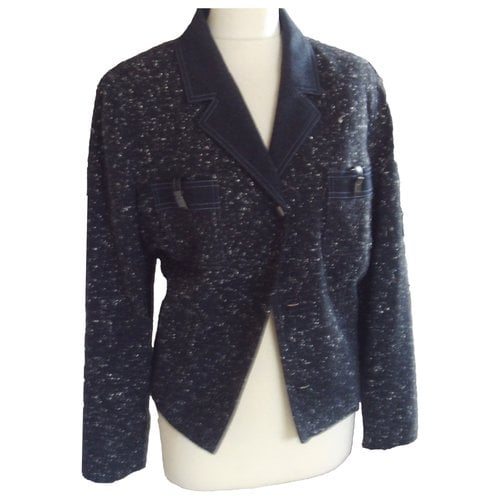 Pre-owned Weill Wool Blazer In Anthracite
