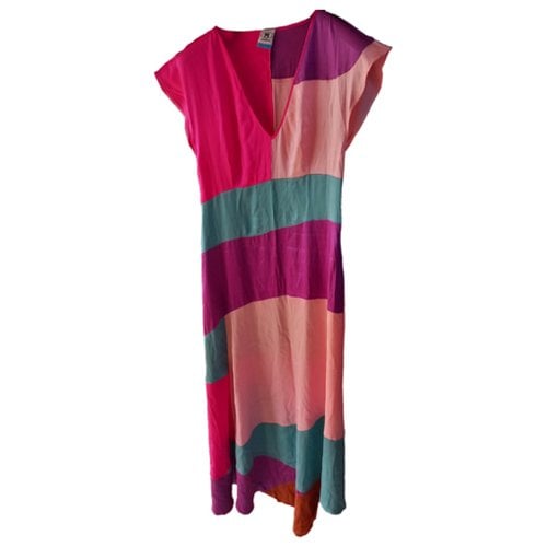 Pre-owned M Missoni Silk Maxi Dress In Other