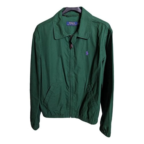 Pre-owned Polo Ralph Lauren Vest In Green