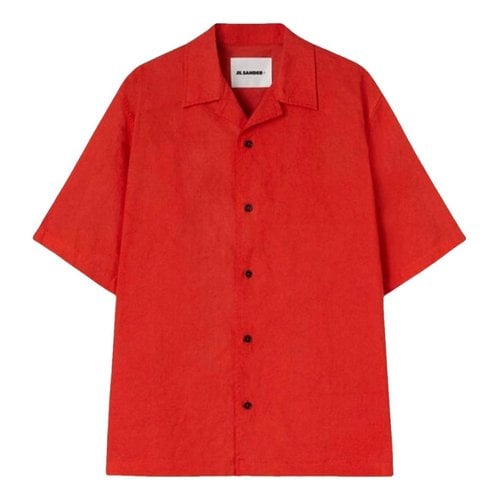 Pre-owned Jil Sander Polo Shirt In Red