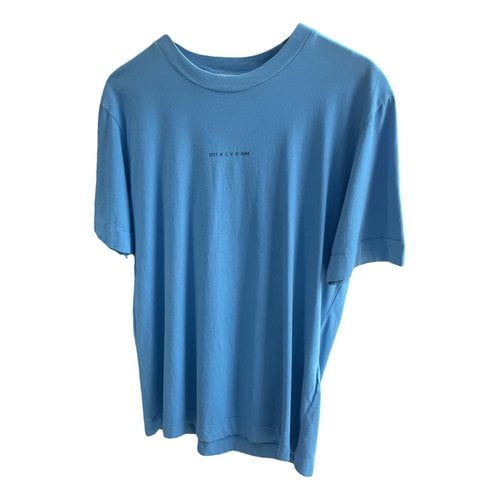 Pre-owned Alyx T-shirt In Blue