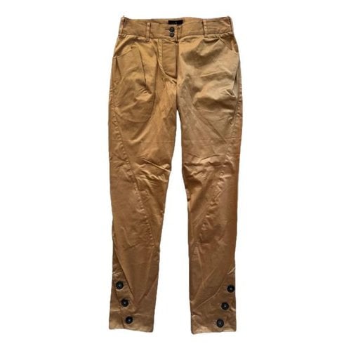 Pre-owned Vivienne Westwood Anglomania Trousers In Brown