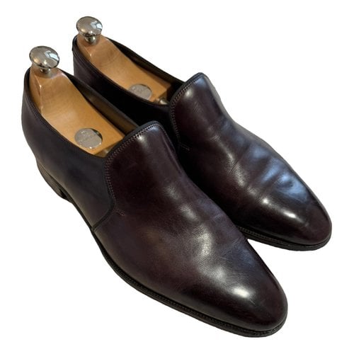 Pre-owned John Lobb Leather Flats In Other