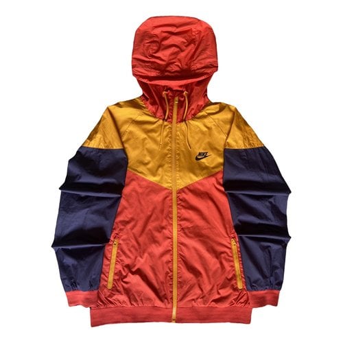 Pre-owned Nike Jacket In Orange