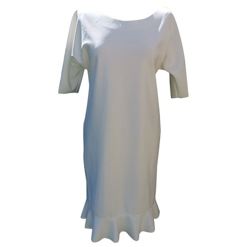 Pre-owned Iriã© Mid-length Dress In White