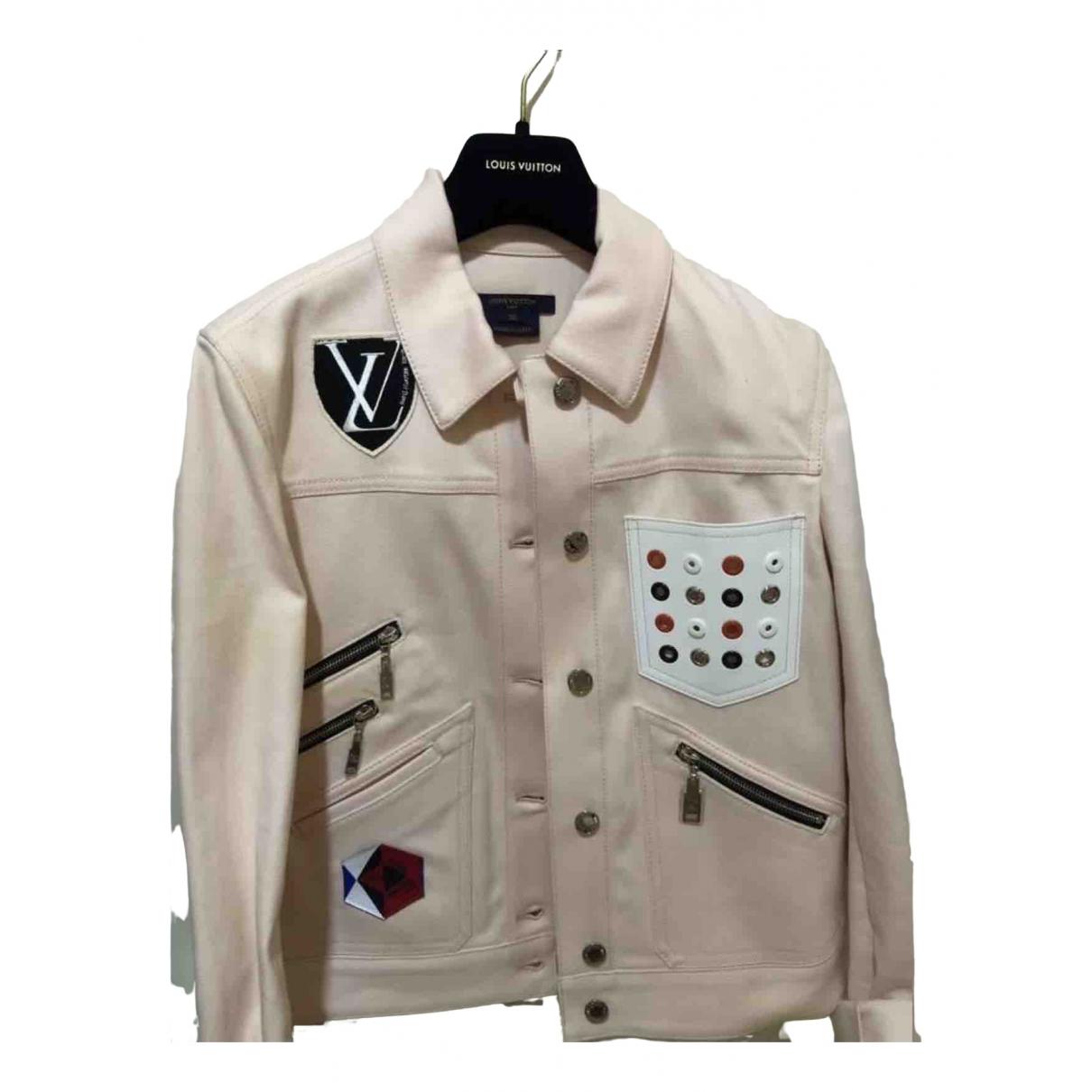 Jacket Louis Vuitton Pink size 38 FR in Cotton - 15276559