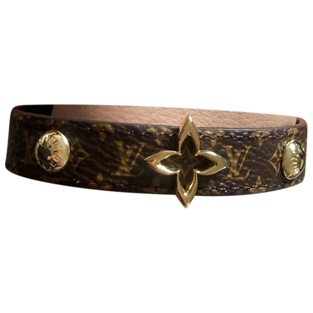 Louis Vuitton LV Tribute bracelet Brown Cloth ref.645224 - Joli Closet