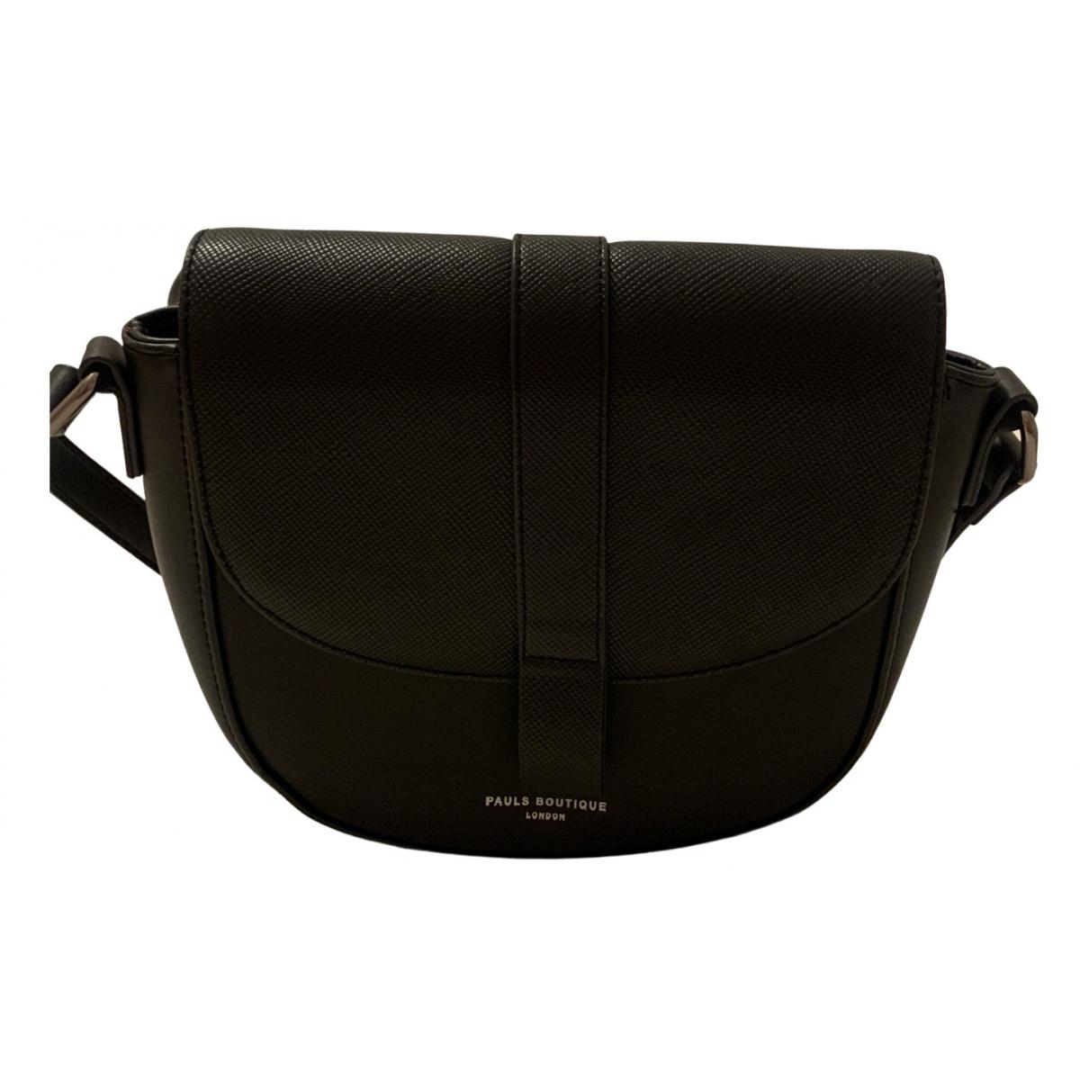 Pauls Boutique Women's Maisy Bowler London-Patent Black Structured 3-way Bag