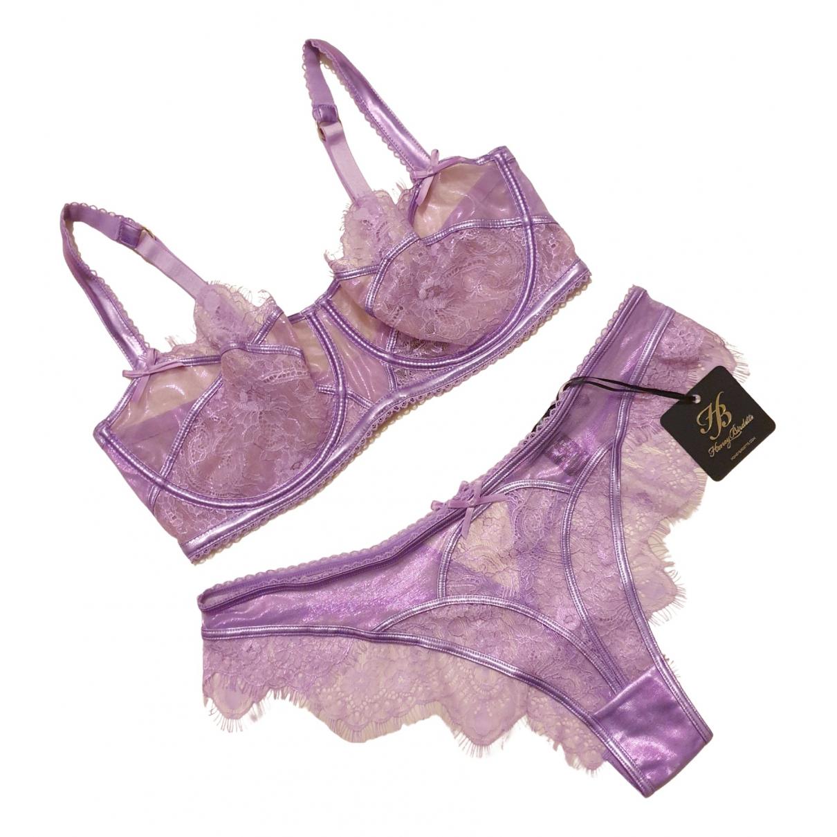 Lace bra Honey Birdette Purple in Lace - 39856467