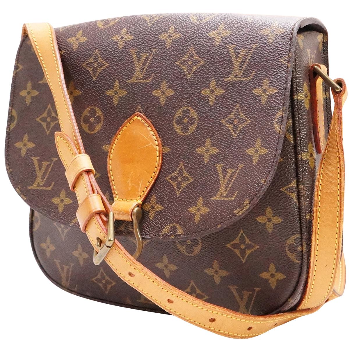 Saint cloud leather crossbody bag Louis Vuitton Brown in Leather - 23837804