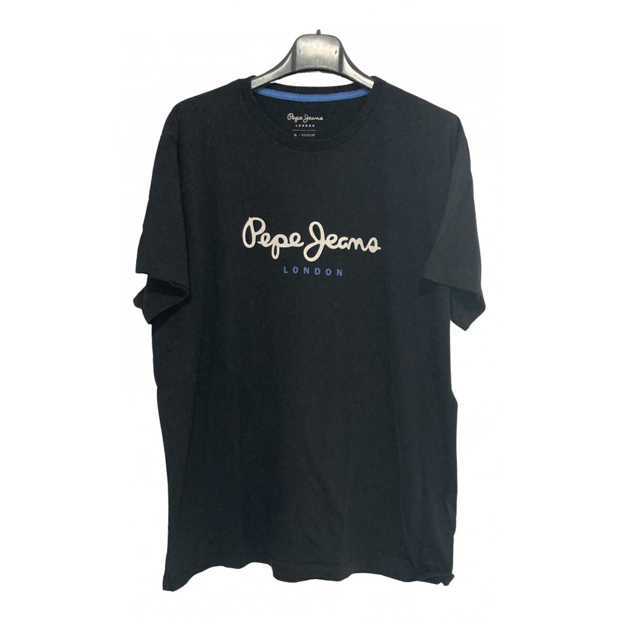 T-shirt PEPE JEANS Black size XL International in Cotton - 23906981