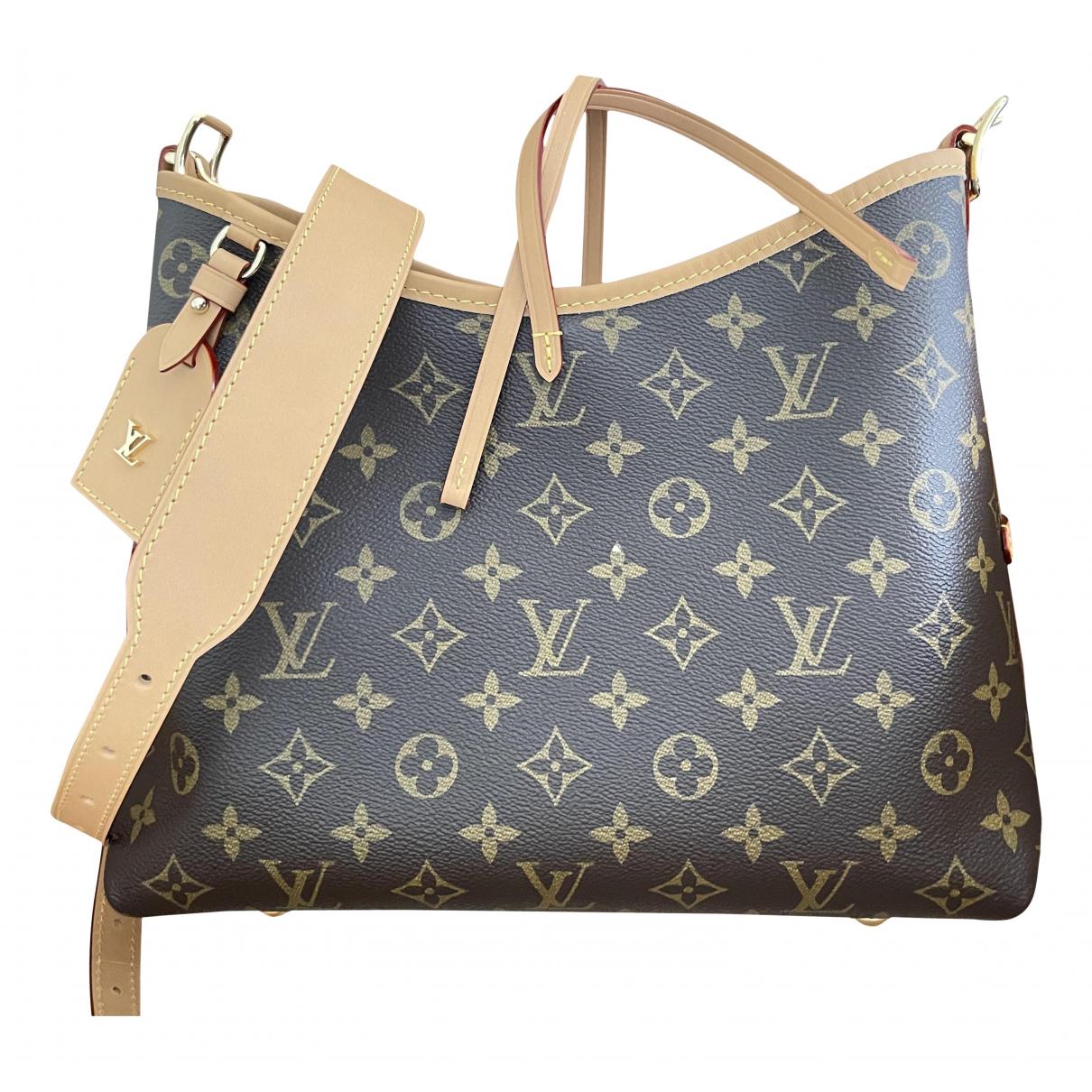 Louis Vuitton - Authenticated Montaigne Handbag - Cloth Multicolour Abstract For Woman, Never Worn
