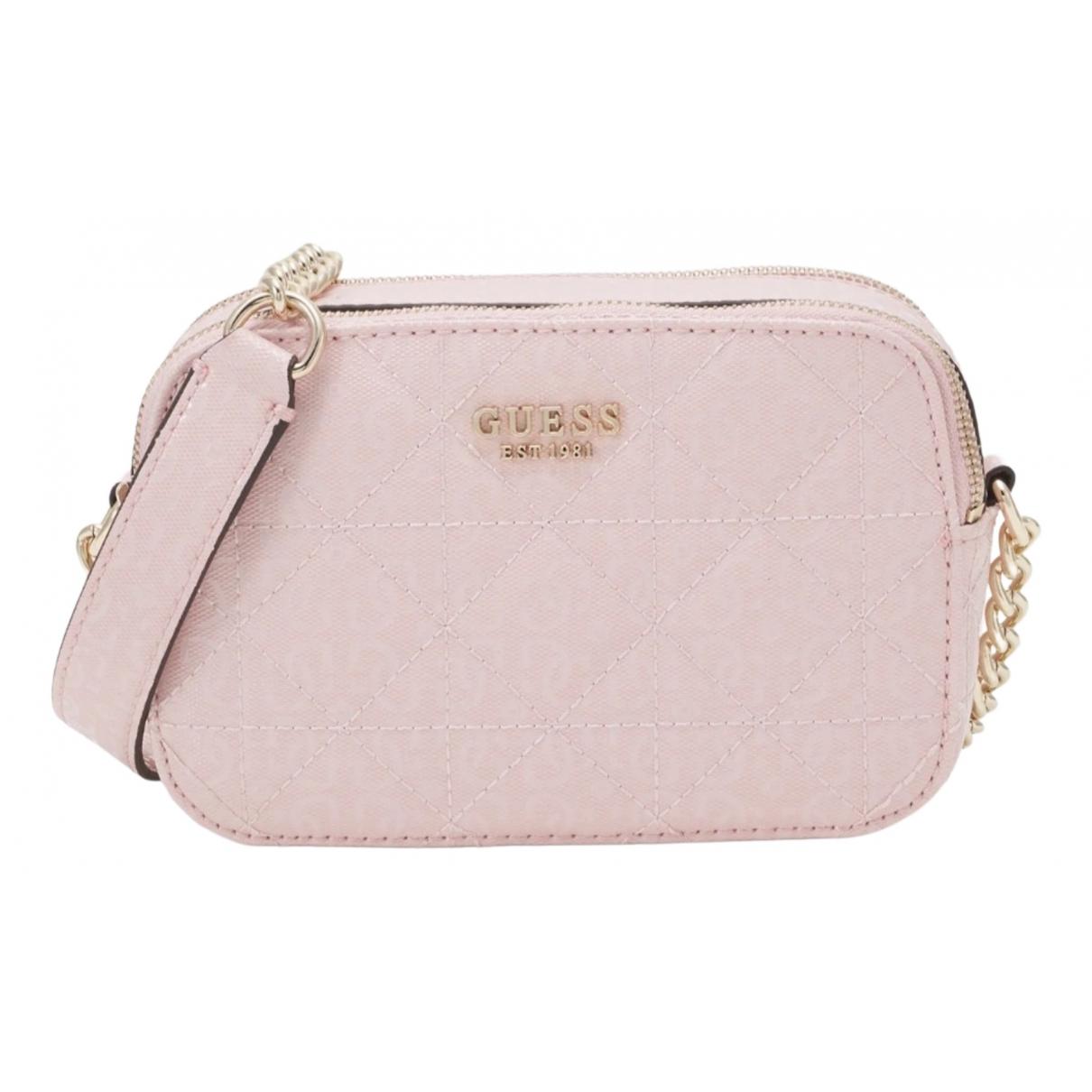 Crossbody bag GUESS Pink in Synthetic - 25567813