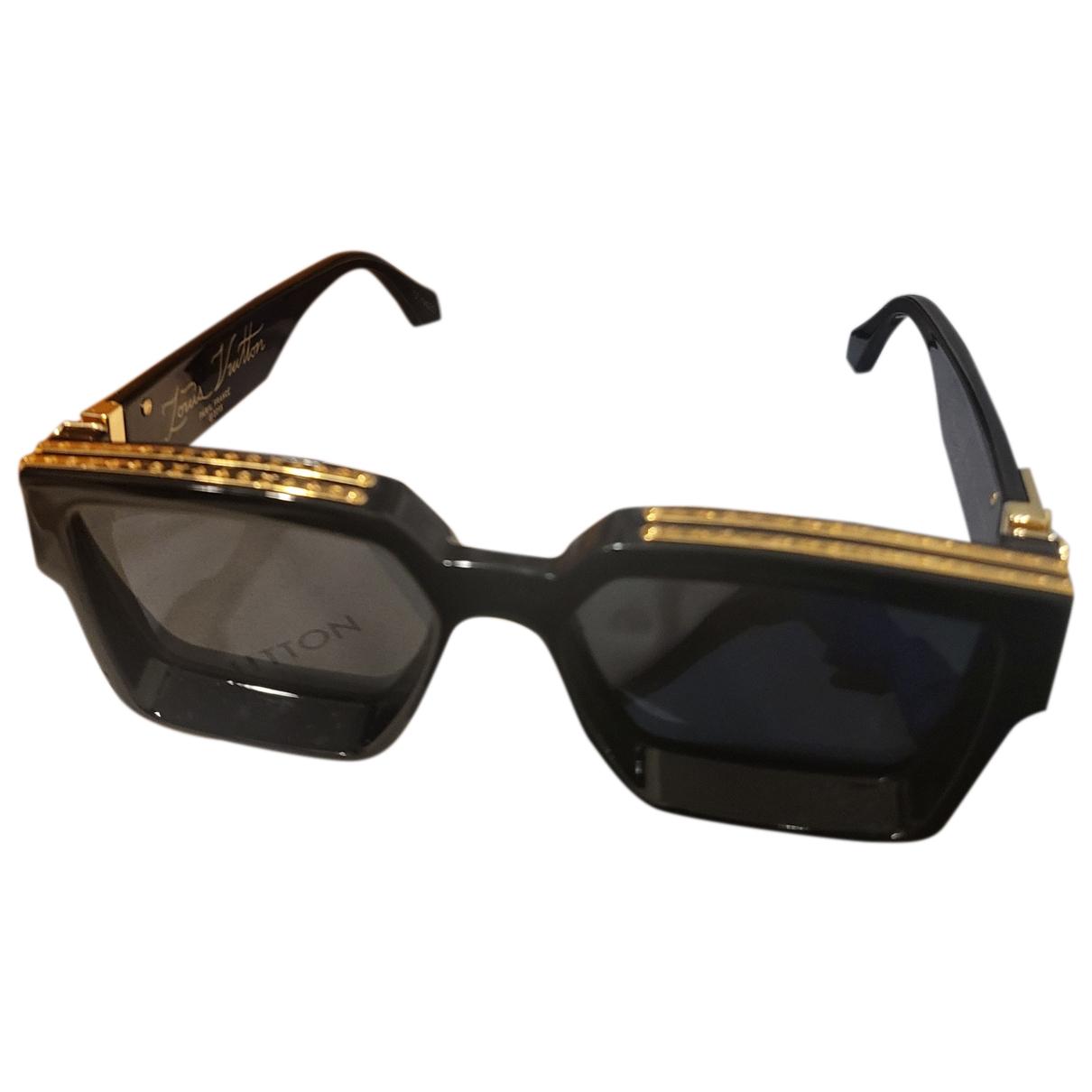1.1 millionnaires sunglasses Louis Vuitton Black in Metal - 25900070