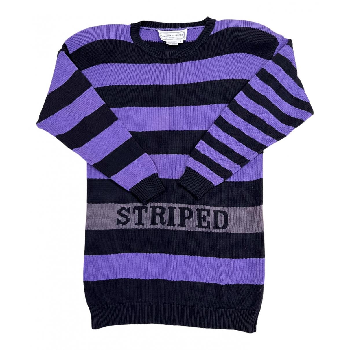 Jumper ADRIENNE VITTADINI Purple size S International in Cotton - 27622962