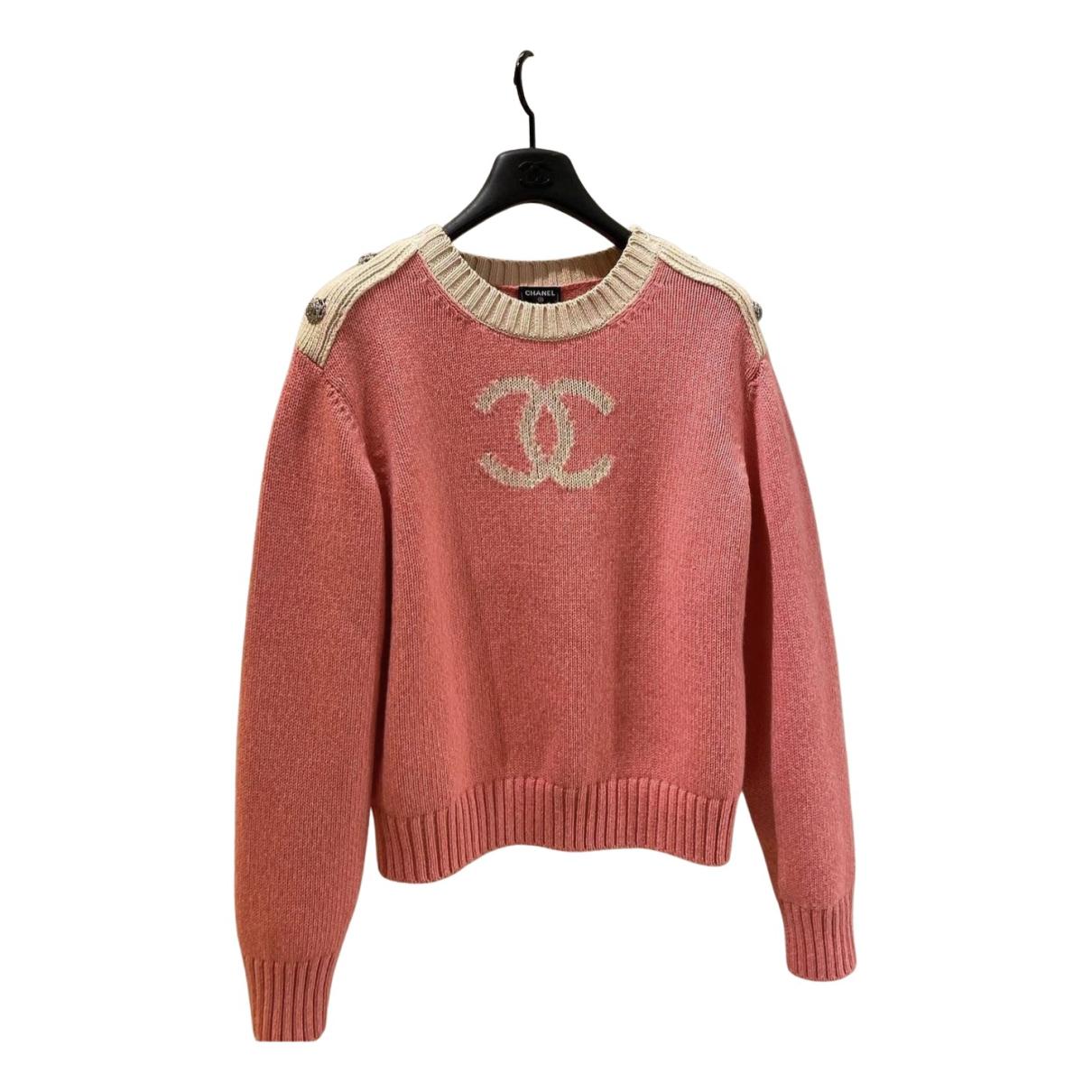 Cashmere jumper Chanel Pink size 36 FR in Cashmere - 28377916