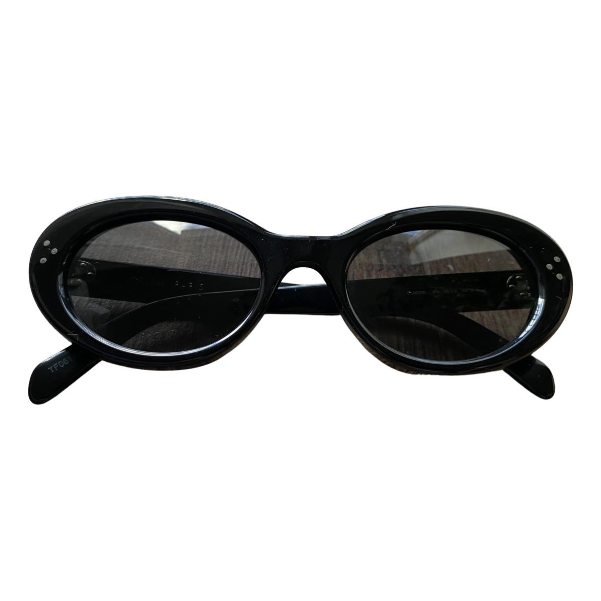 Sunglasses Celine Black in Plastic - 35449340