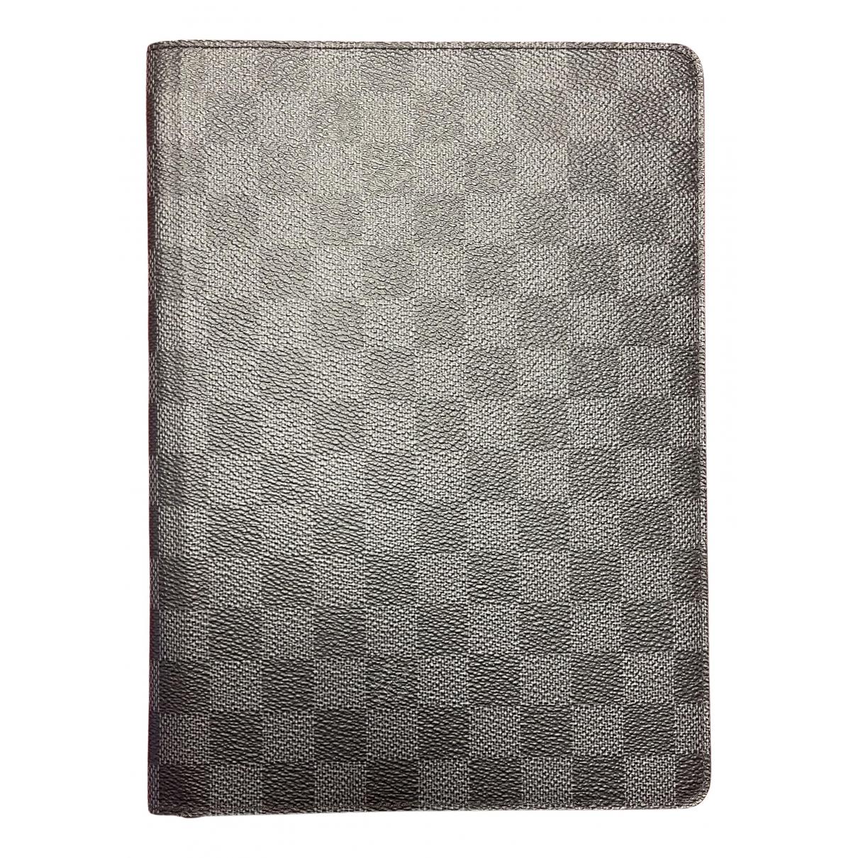 Louis Vuitton Coated Canvas iPad Case - Black Tablet Cases