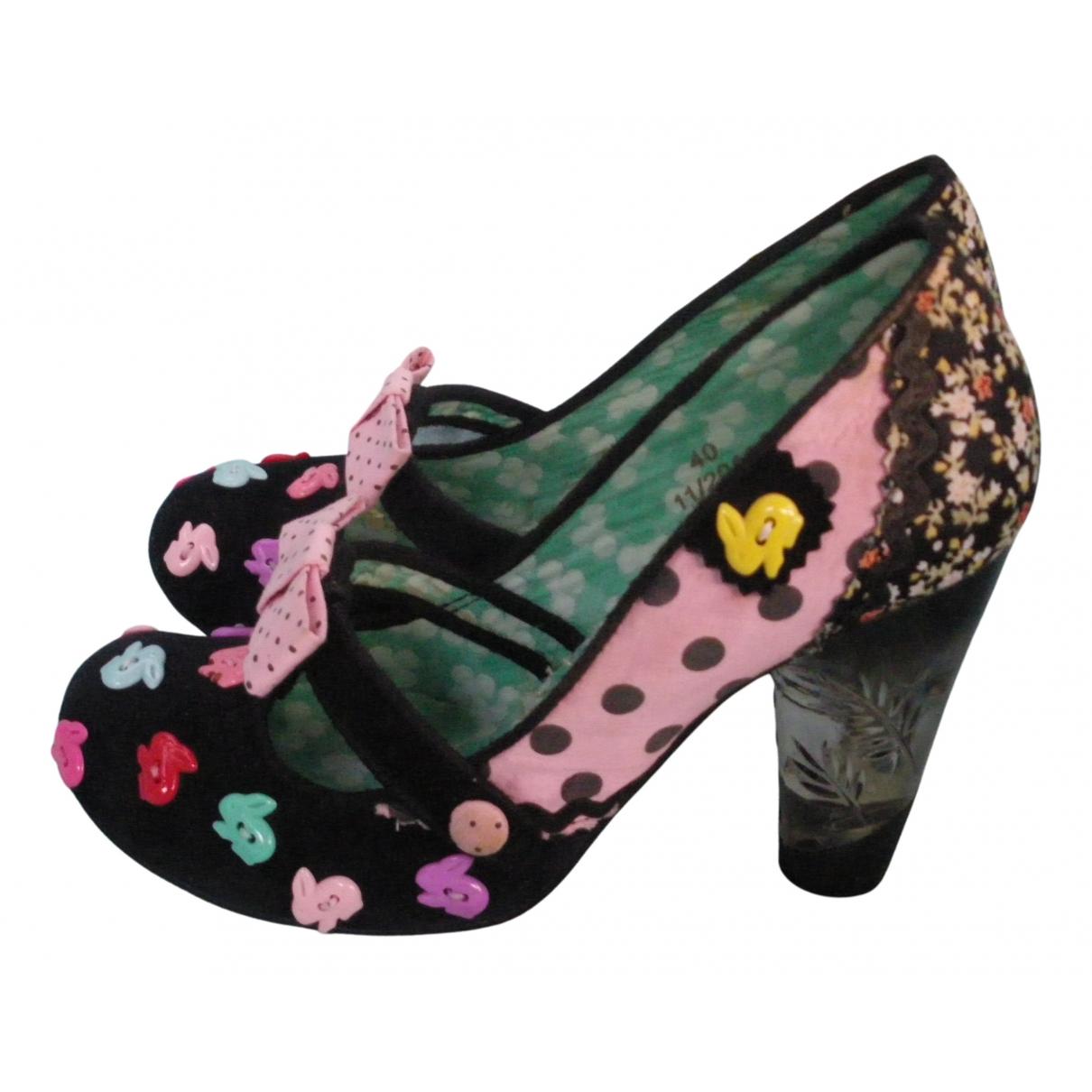Velvet heels IRREGULAR CHOICE Multicolour size 40 EU in Velvet