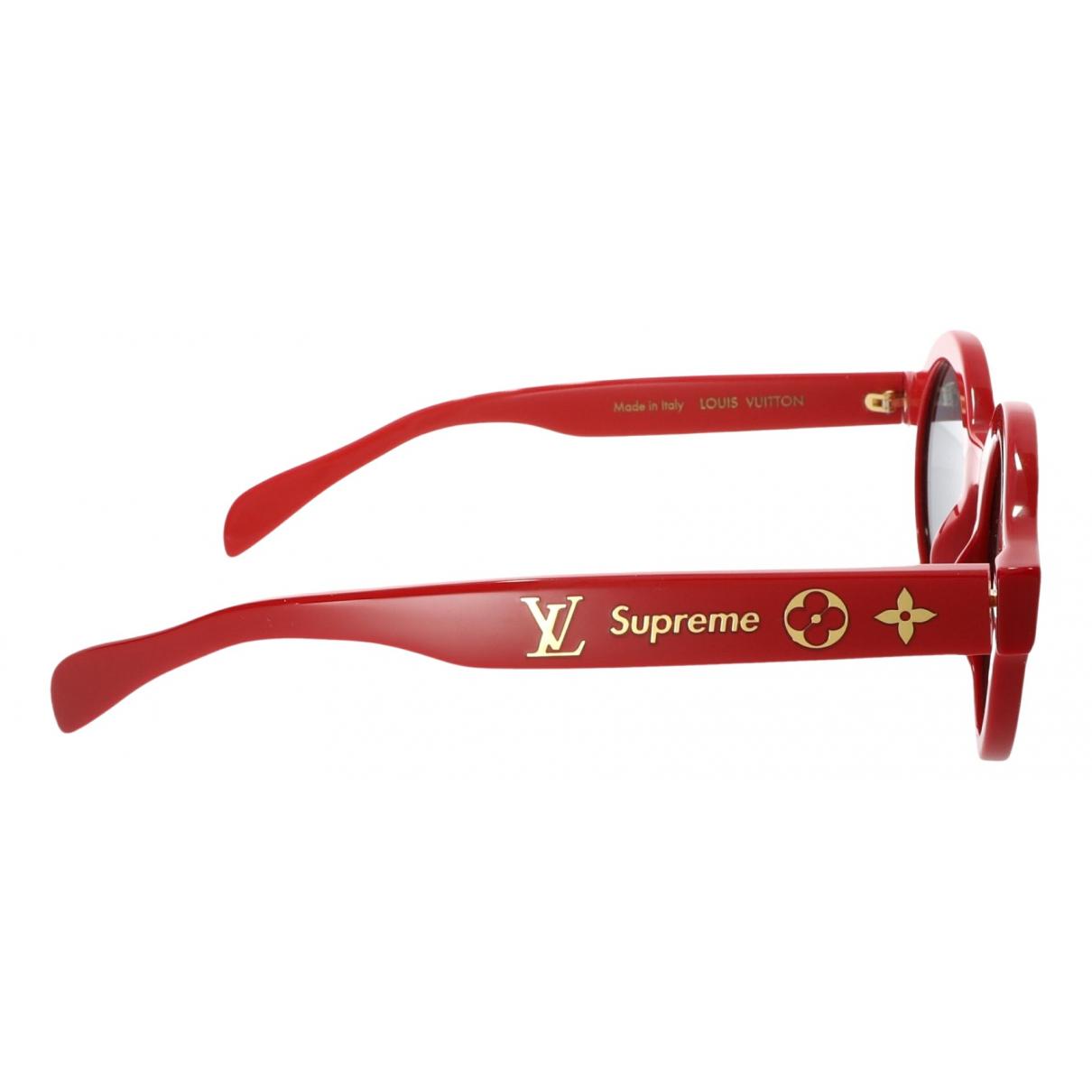 Sunglasses Louis Vuitton x Supreme Plastic -