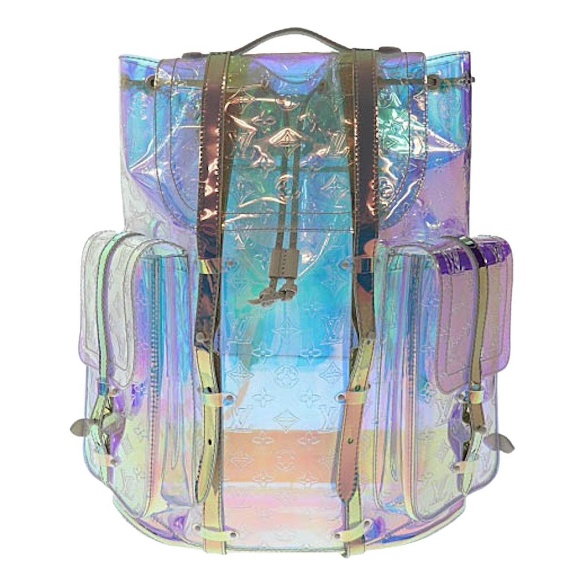 lv holographic backpack