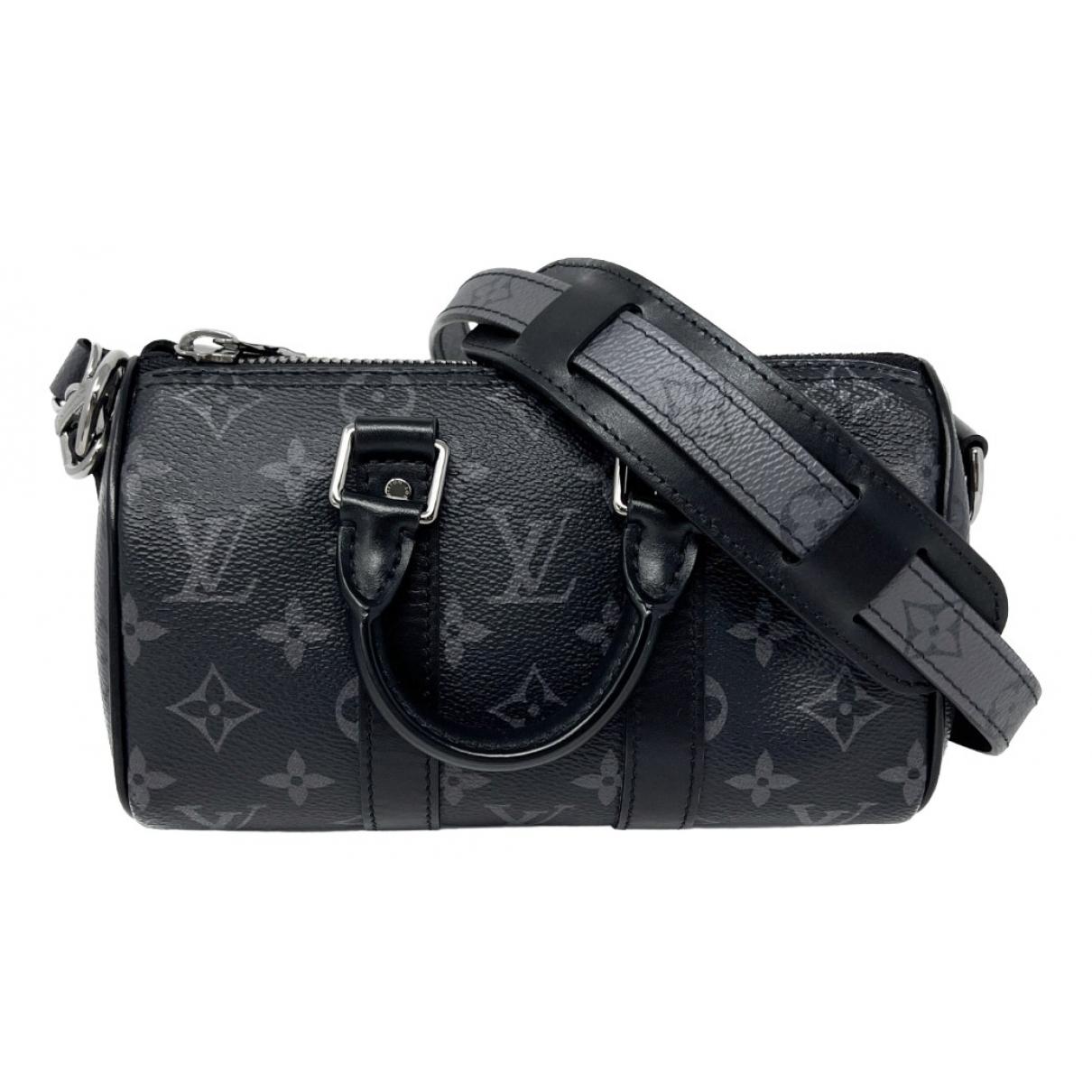 Messenger soft trunk bag Louis Vuitton Black in Polyester - 33788249