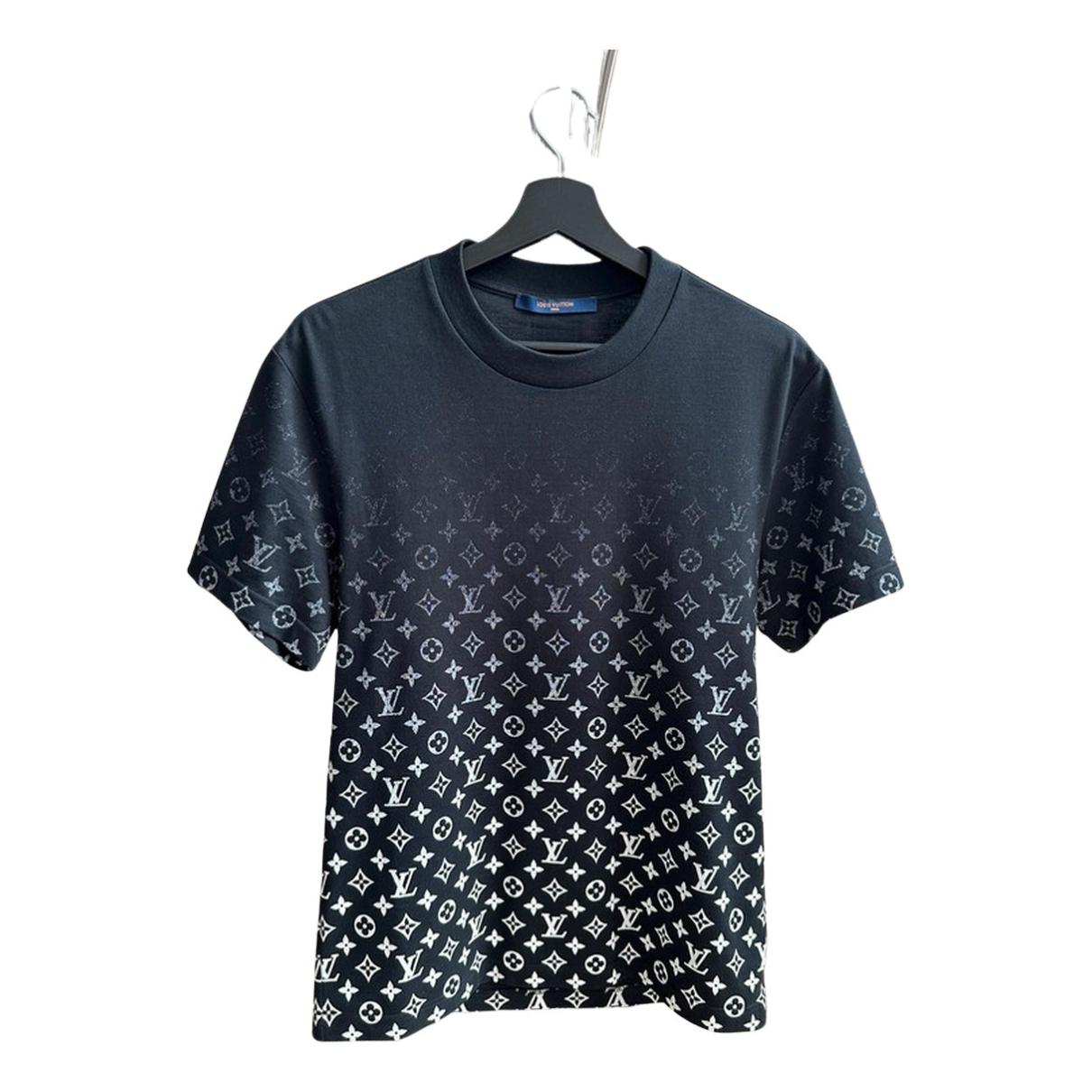 T-shirt Louis Vuitton Black size XS International in Cotton - 33125351