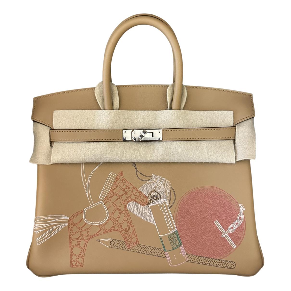 Hermès - Authenticated Birkin 25 Handbag - Leather Gold Plain for Women, Never Worn