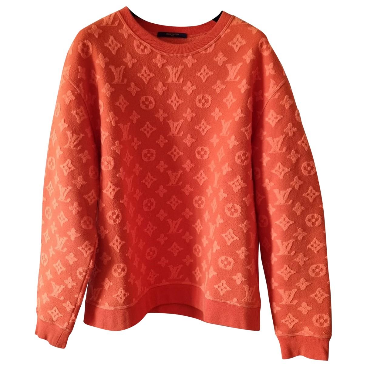 Pull Louis Vuitton Red size XL International in Cotton - 31159993