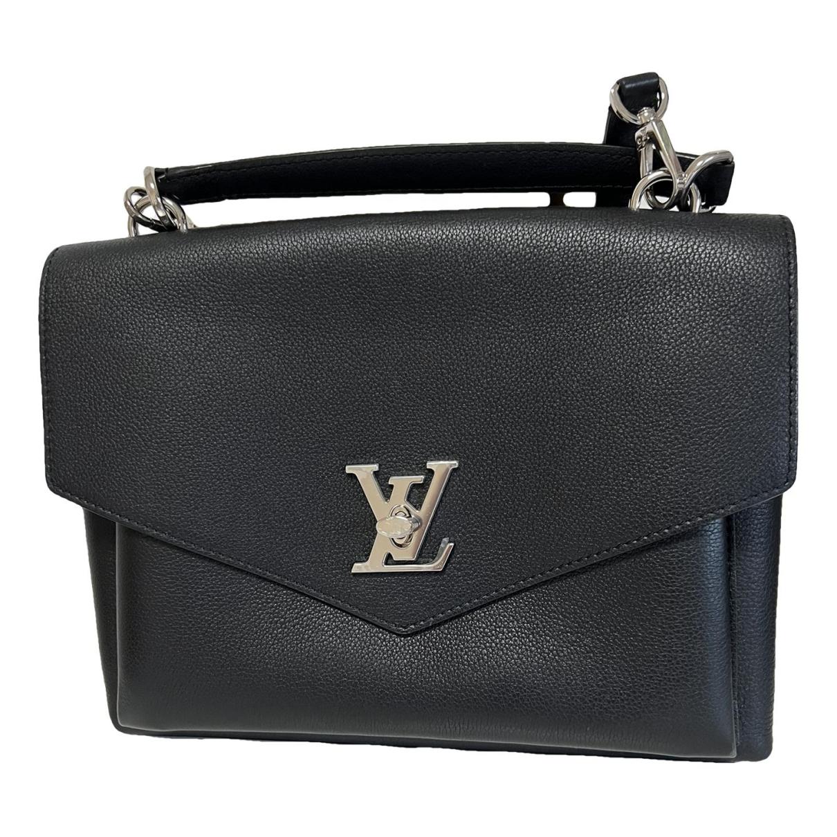 Mylockme leather handbag Louis Vuitton Black in Leather - 31786438
