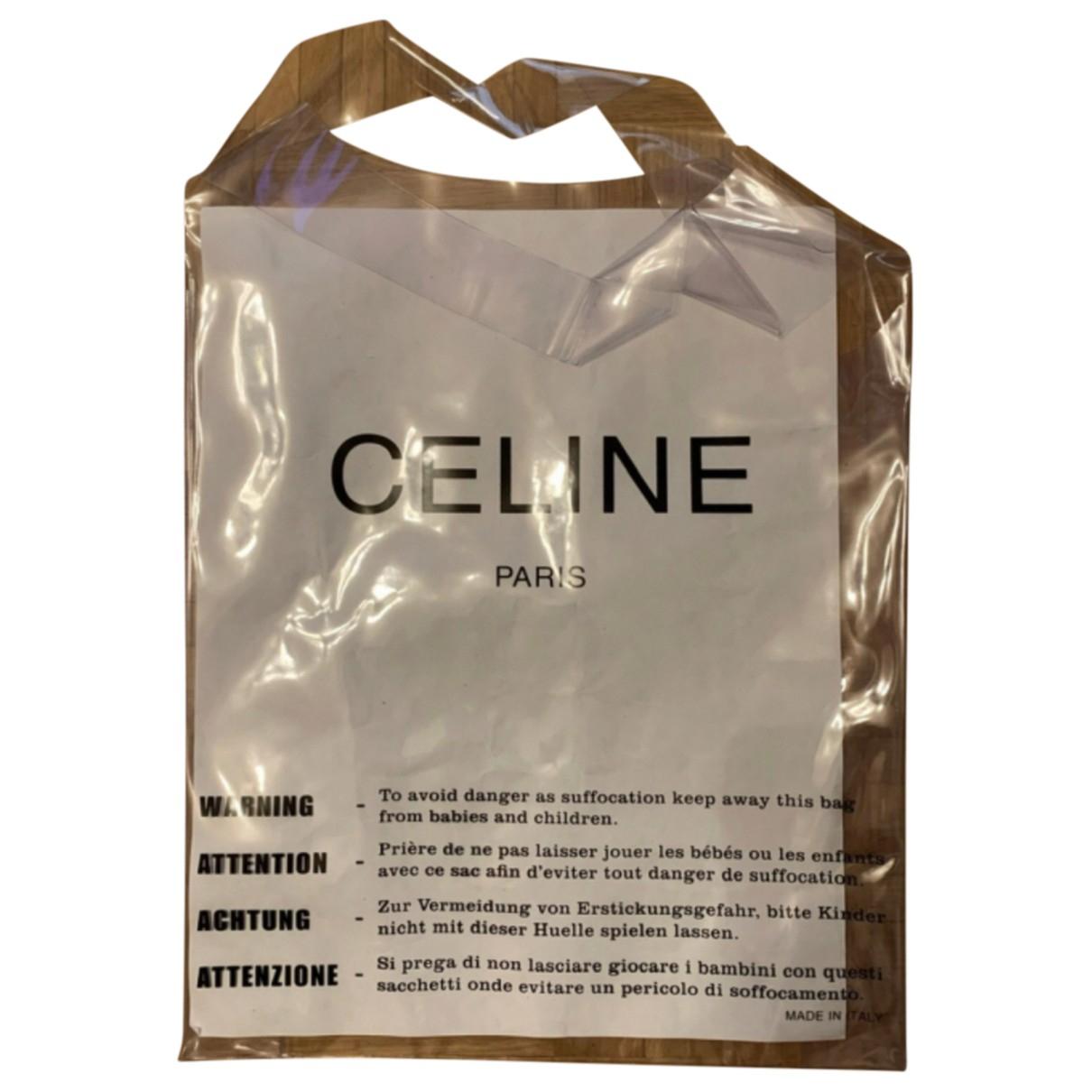 celine plastic bag