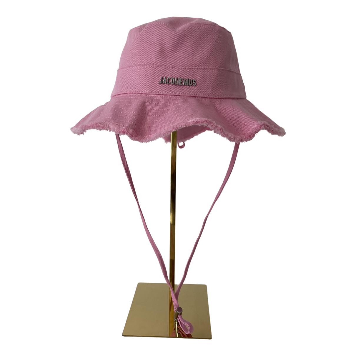 Hat Louis Vuitton Pink size 58 cm in Cotton - 34728378