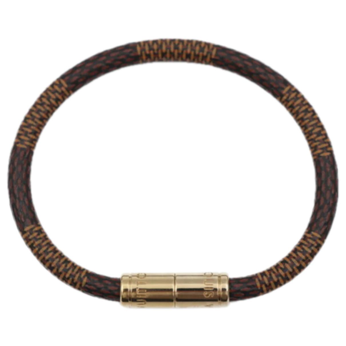 Keep it fabric bracelet Louis Vuitton White in Cloth - 35396215