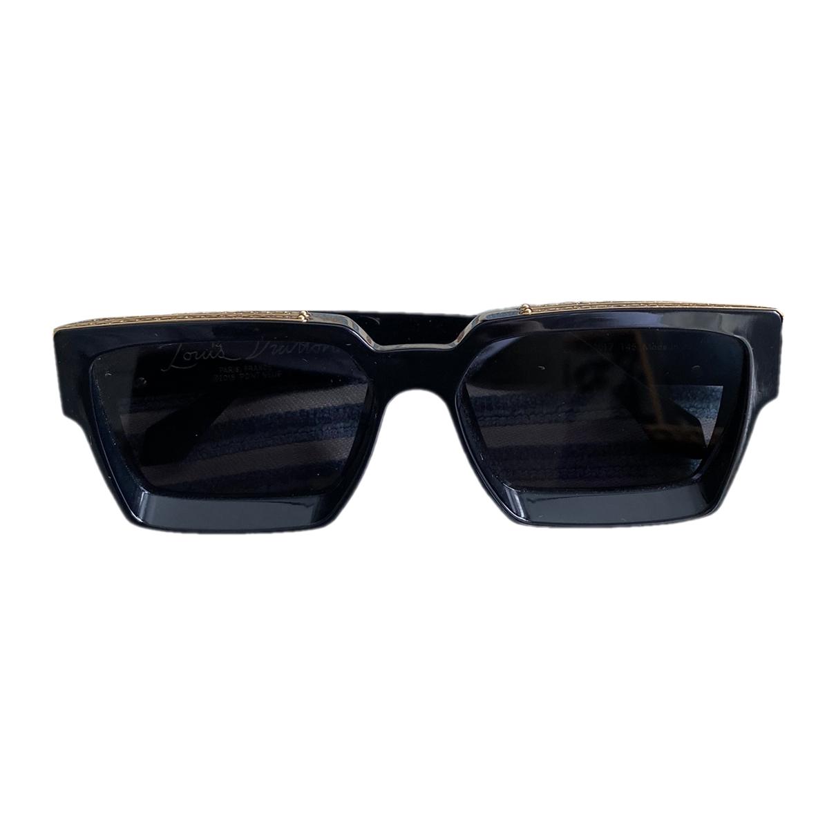Sunglasses Louis Vuitton x Nigo Black in Plastic - 23437637