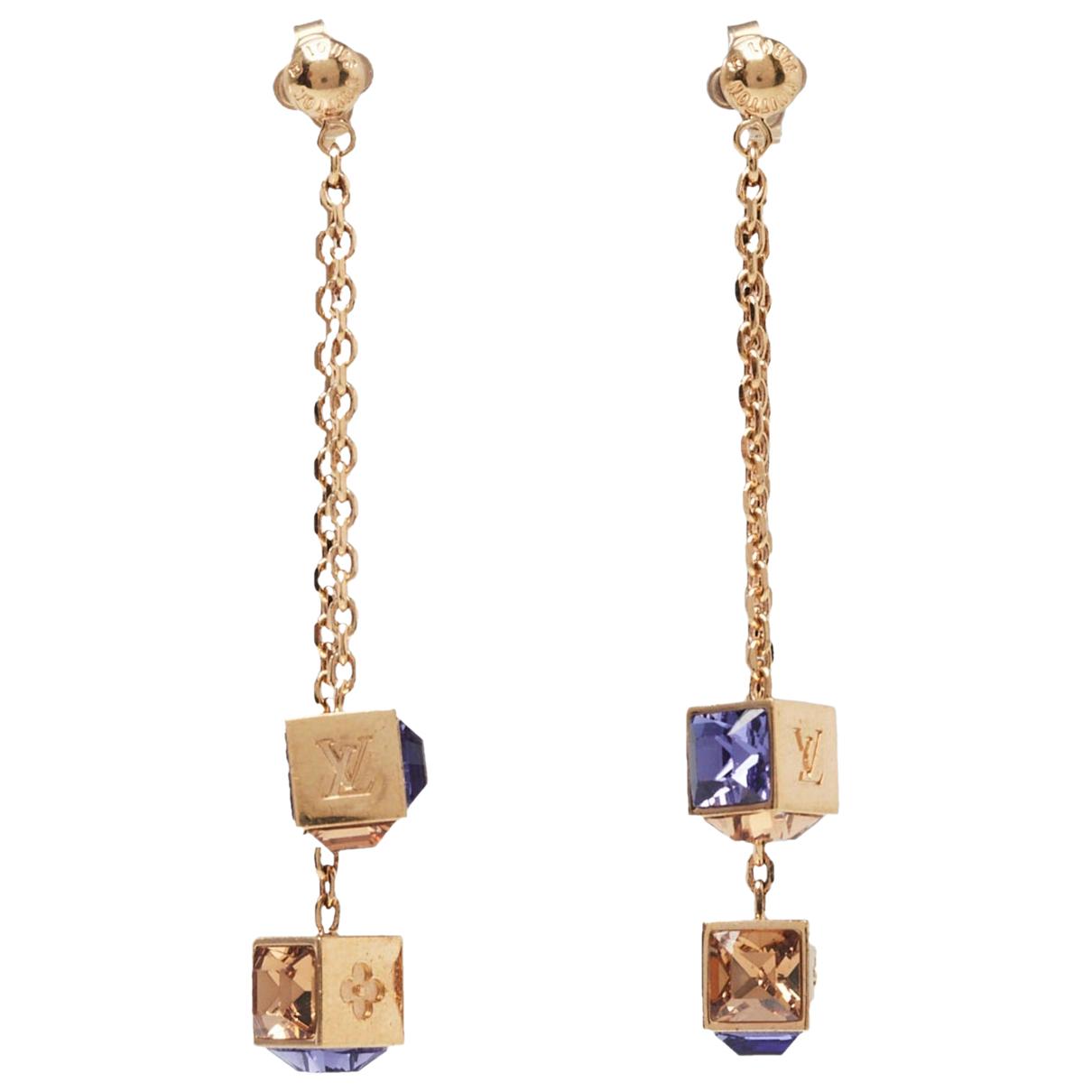 Louise earrings Louis Vuitton Gold in Steel - 34968413