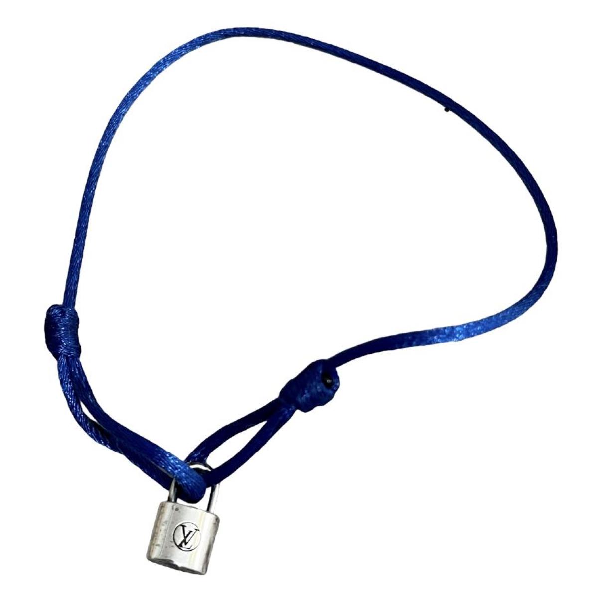 Louis vuitton for unicef silver bracelet Louis Vuitton Blue in Silver -  35313051