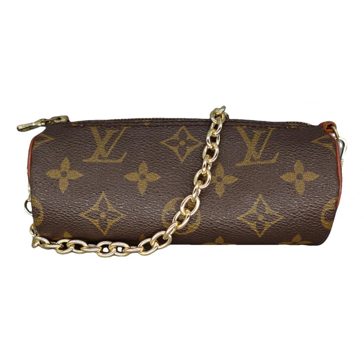 Pochette accessoire fabric crossbody bag Louis Vuitton Brown in Cloth -  35431012