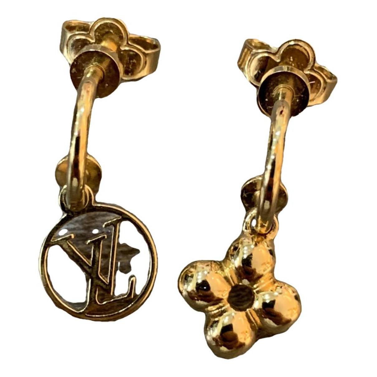 Earrings Louis Vuitton Gold in Metal - 20757164