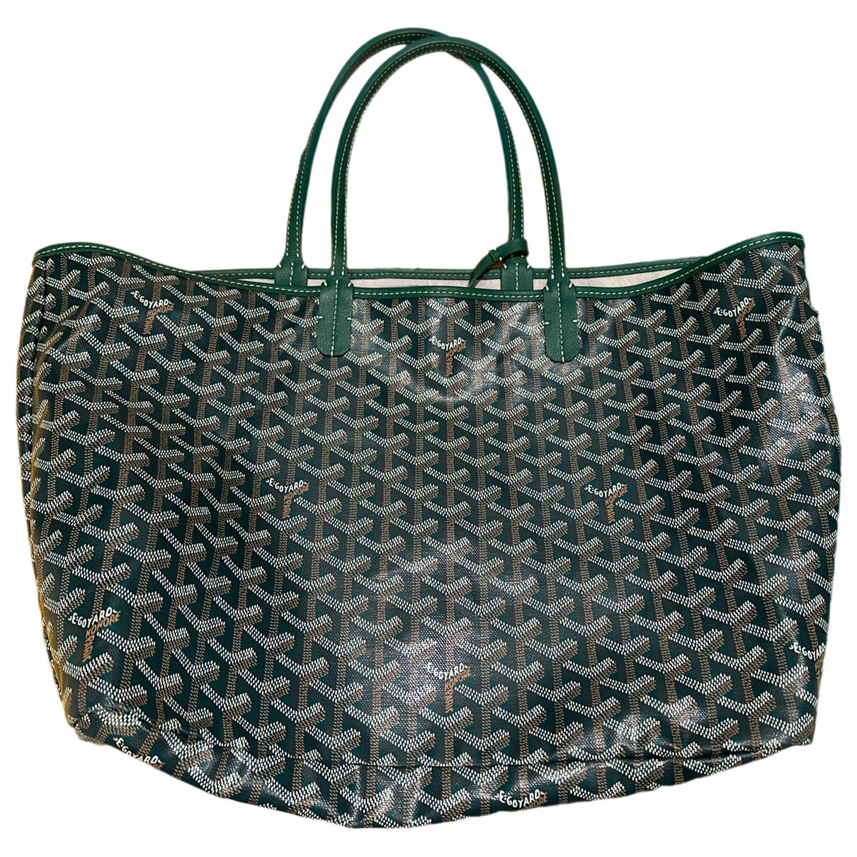 Saint-louis leather tote Goyard Green in Leather - 31732651