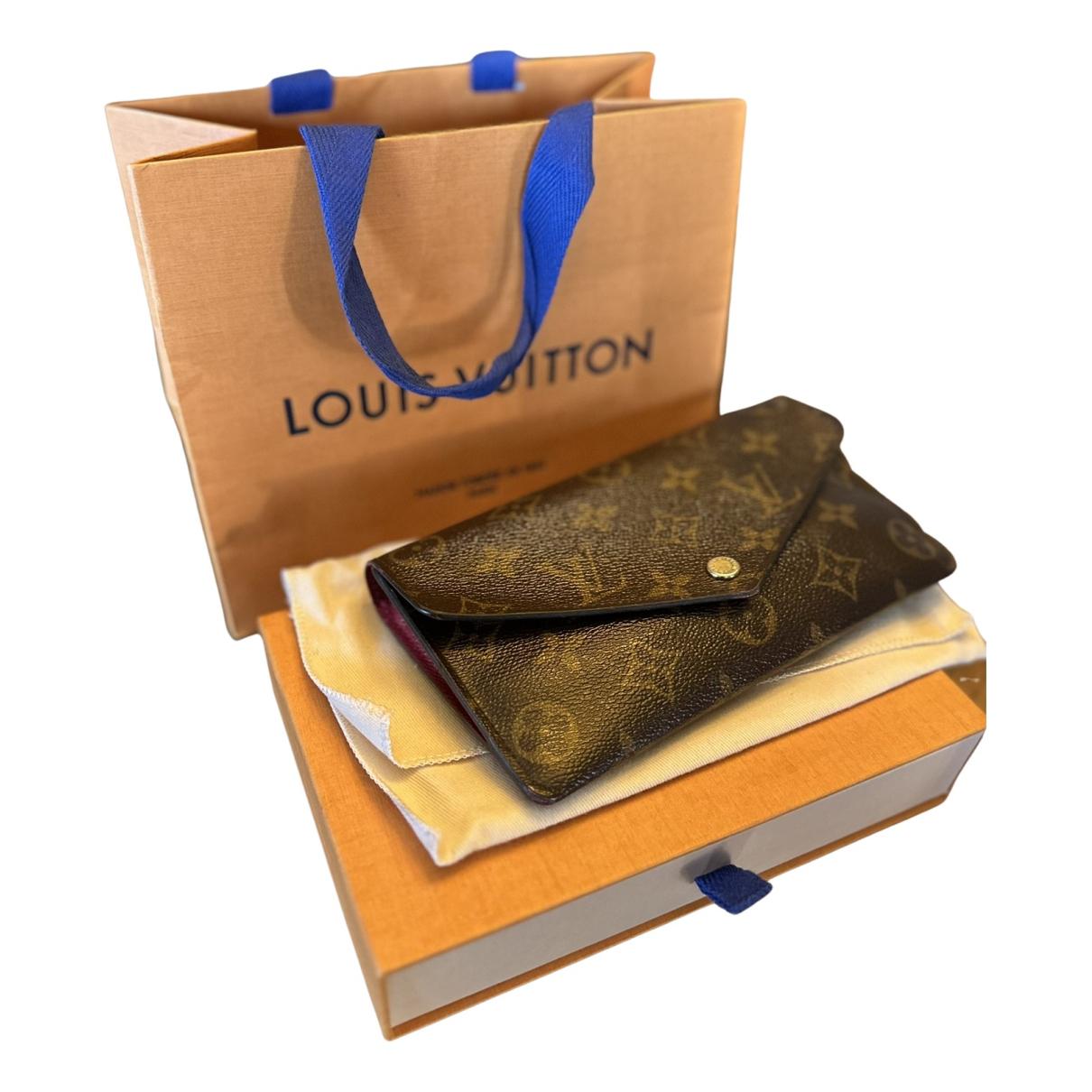 Wallet Louis Vuitton Blue in Cotton - 17878064