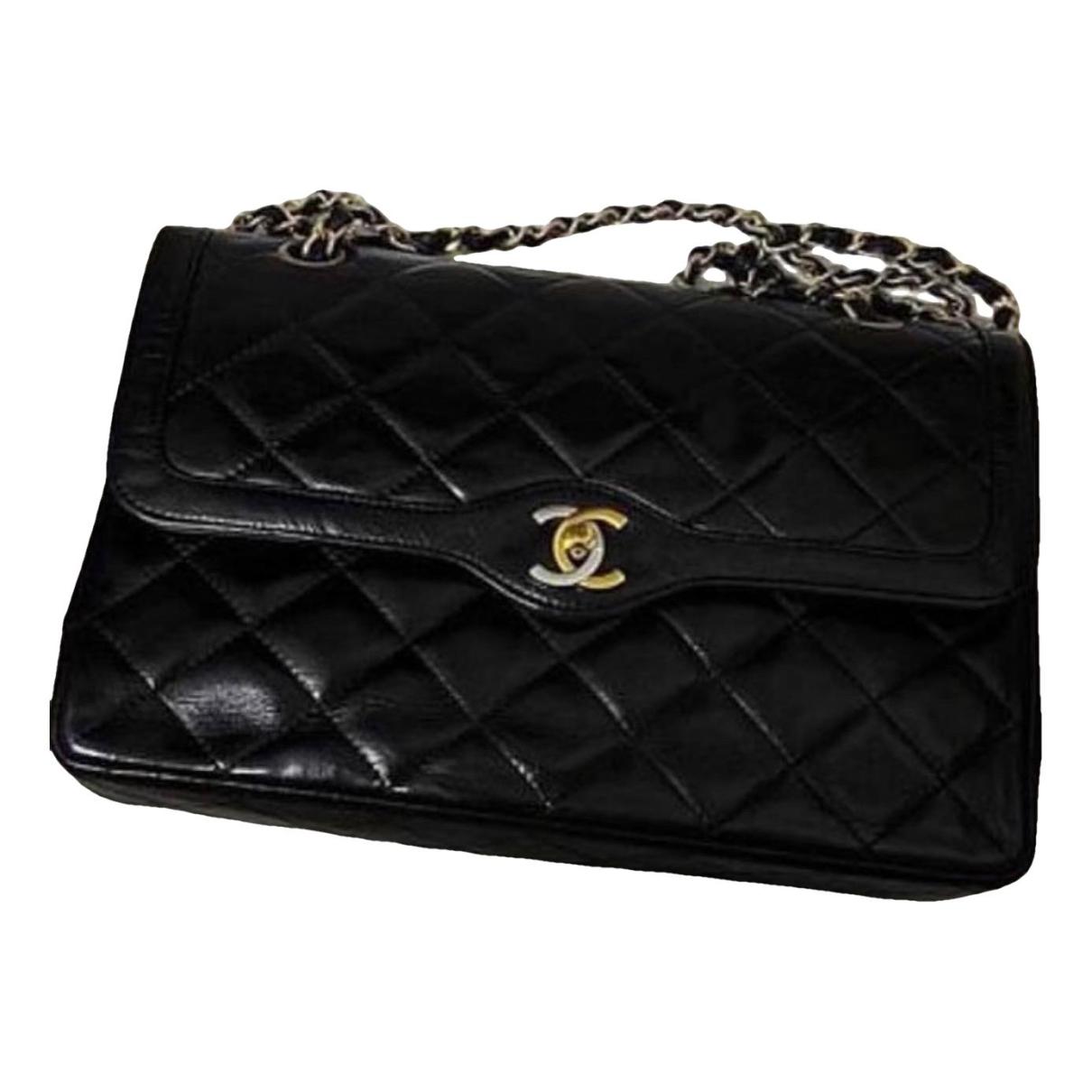 Diana leather crossbody bag Chanel Black in Leather - 35867468