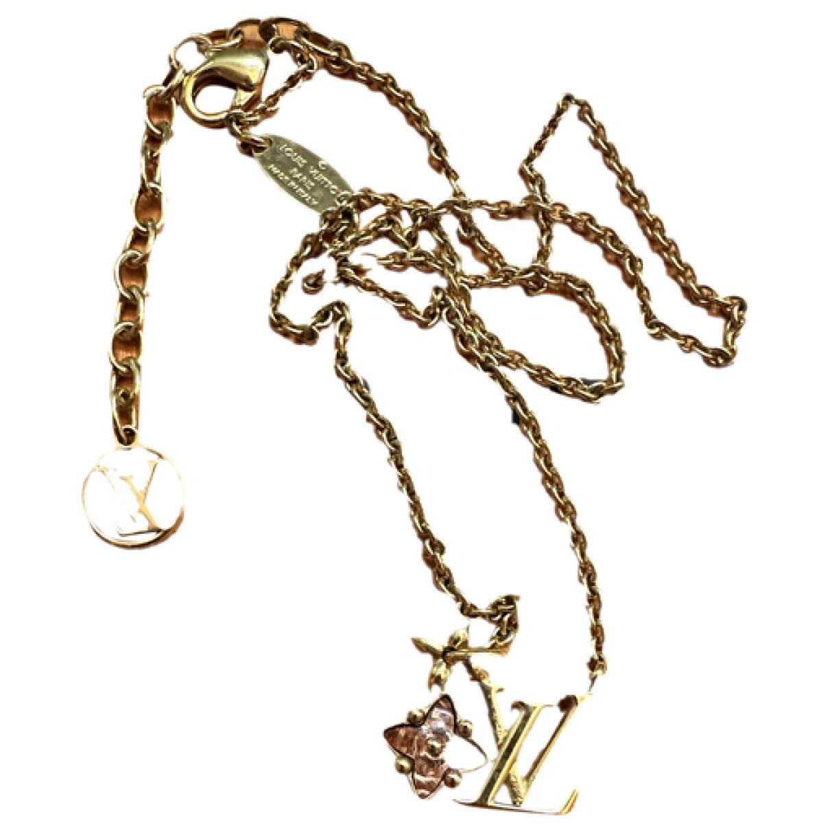 Necklace Louis Vuitton Gold in Metal - 34554484