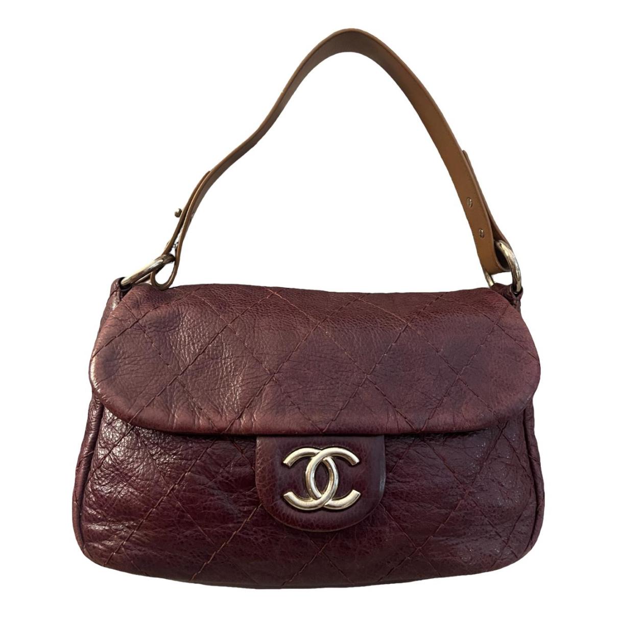 Timeless/classique leather crossbody bag Chanel Purple in Leather - 36088323