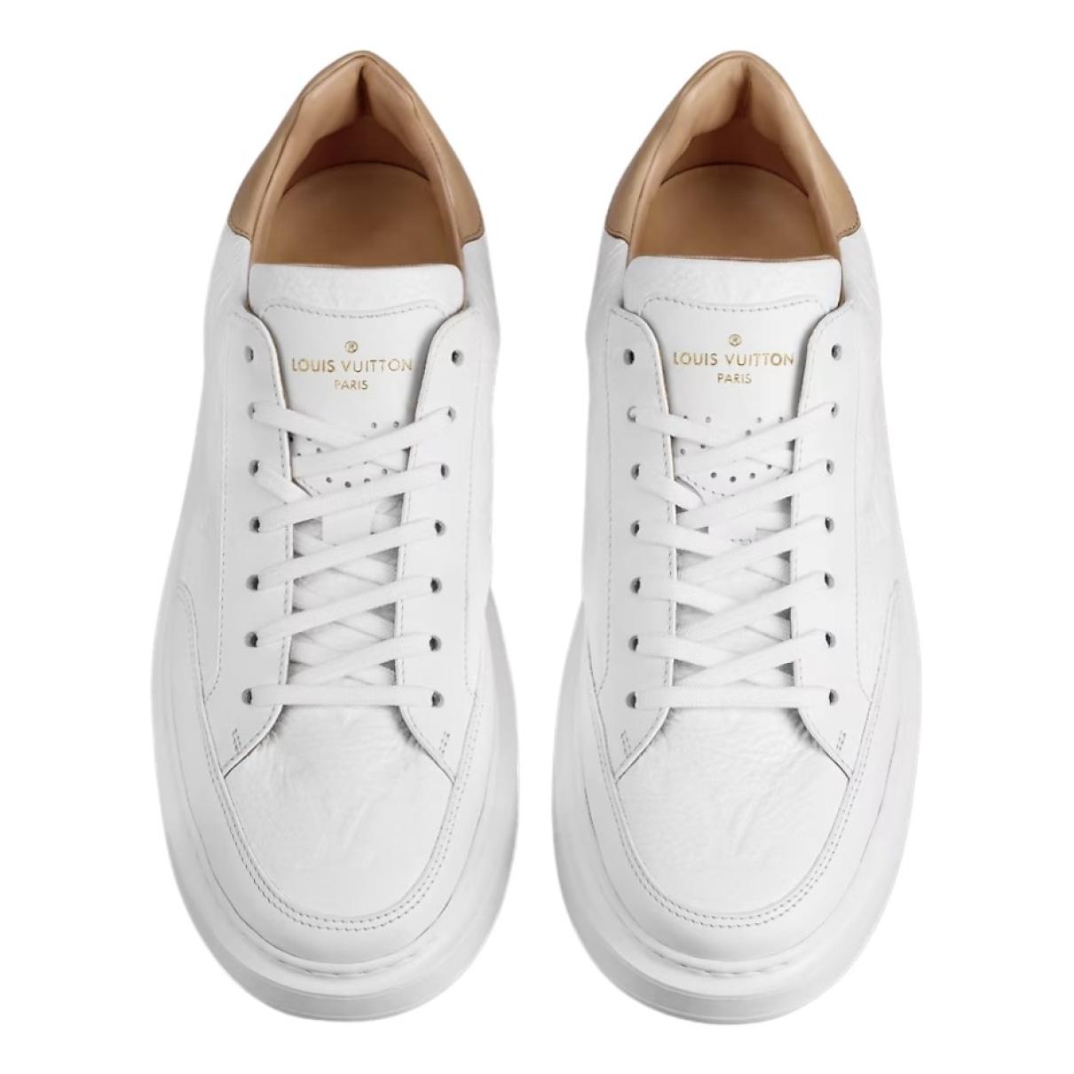 Louis Vuitton LV trainers new White Leather ref.915735 - Joli Closet