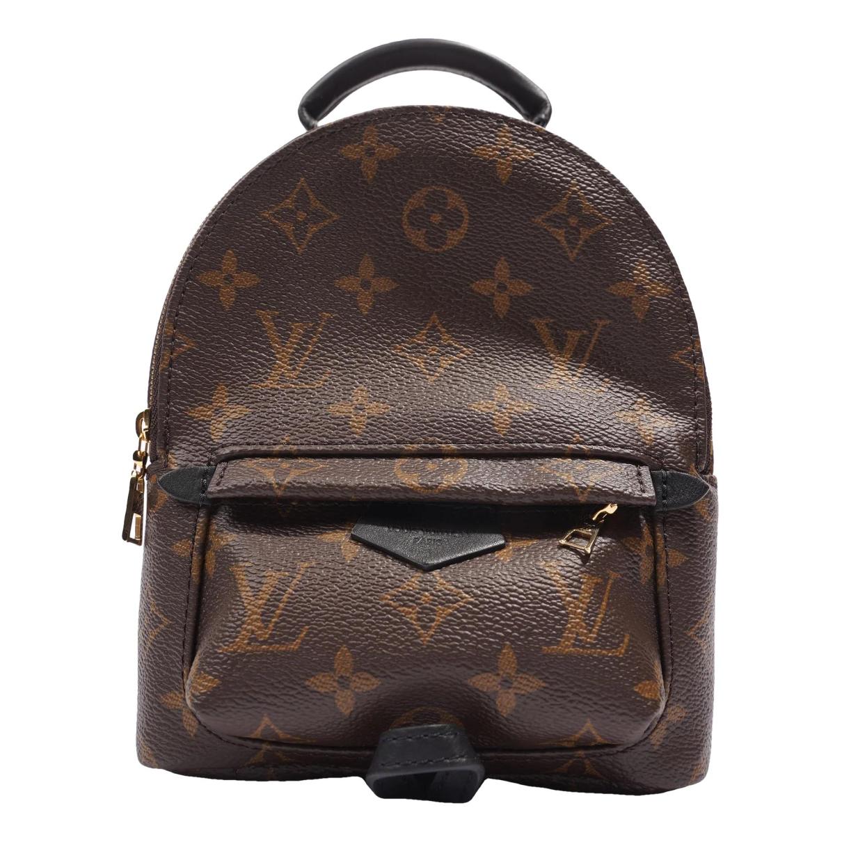Limited Edition Palm Springs PM, Used & Preloved Louis Vuitton Backpack, LXR USA, Black