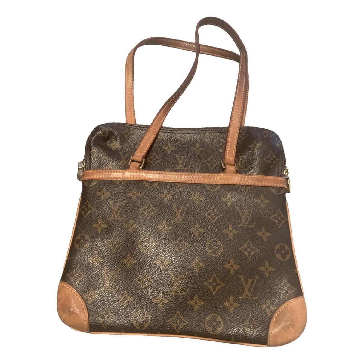 Louis Vuitton - Authenticated Coussin Vintage Handbag - Leather Brown For Woman, Very Good Condition