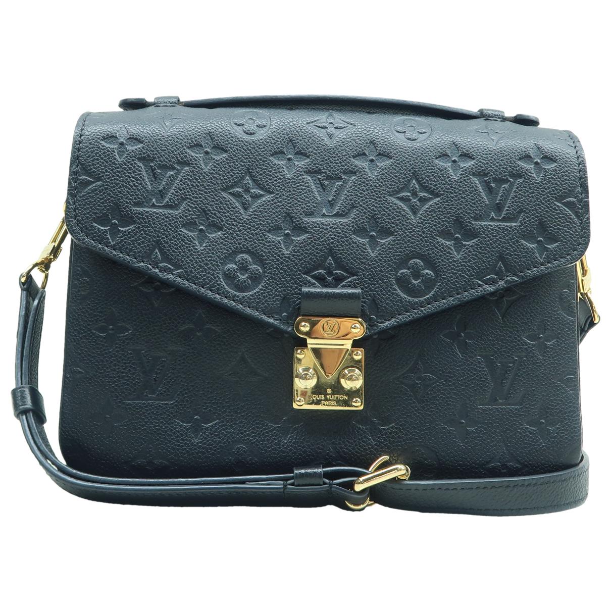 Metis leather satchel Louis Vuitton Black in Leather - 36493202