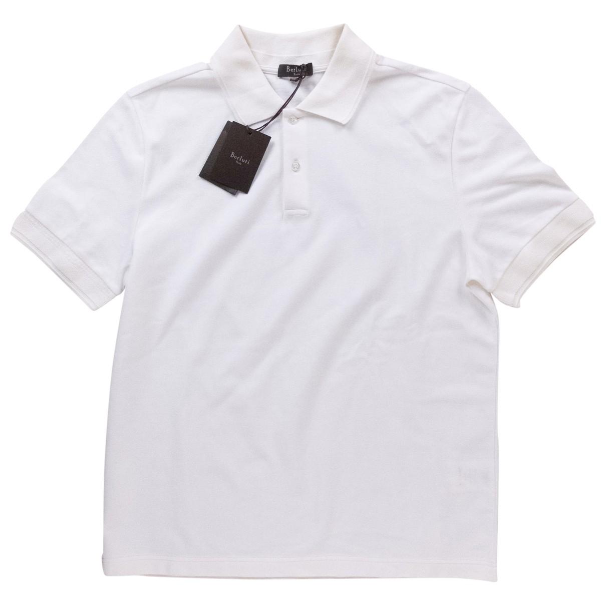 Polo shirt Louis Vuitton White size L International in Cotton - 31636825